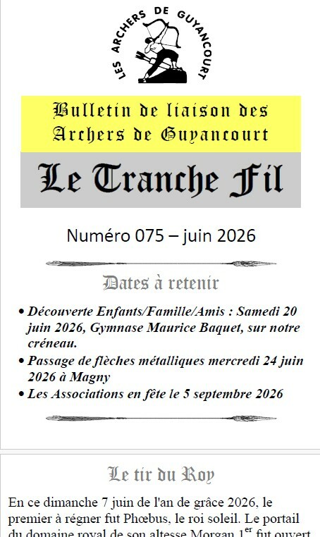 Le numéro 75 du Tranche Fil est en ligne