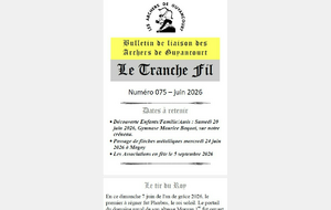 Le numéro 75 du Tranche Fil est en ligne