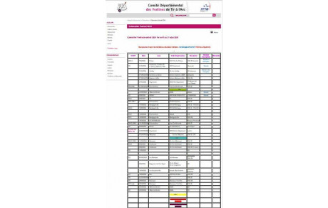 Calendrier estival 2024