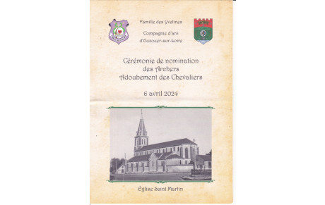 Adoubement à Ouzouer sur Loire